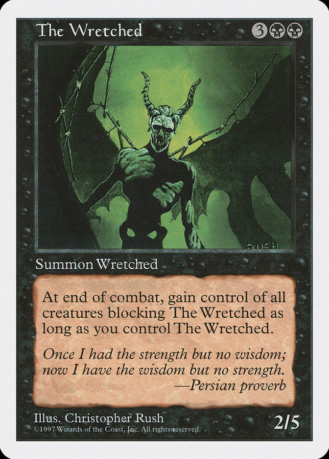 The Wretched [Fifth Edition] | Golgari Games