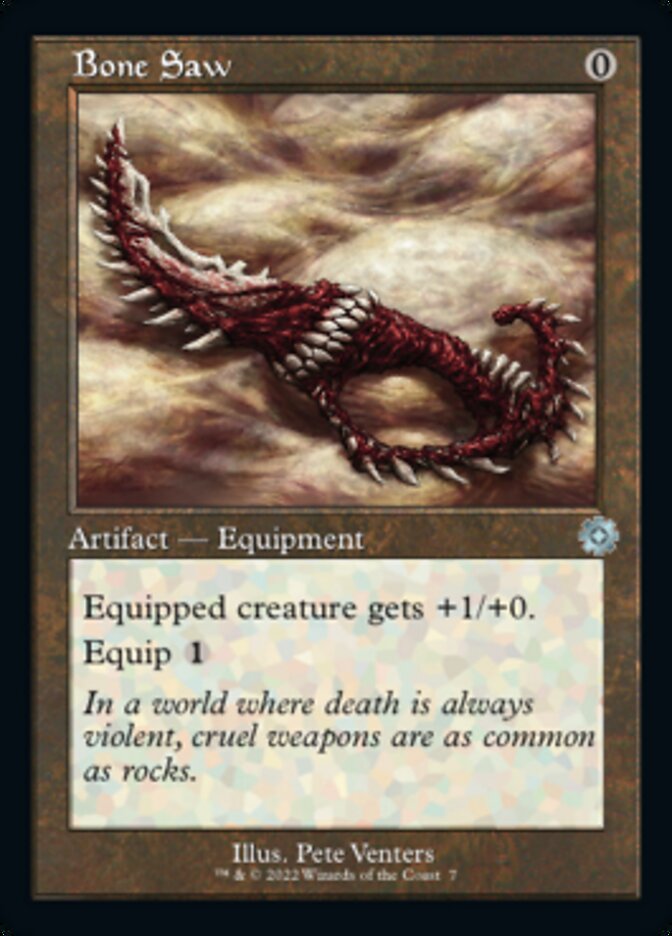 Bone Saw (Retro) [The Brothers' War Retro Artifacts] | Local Legends