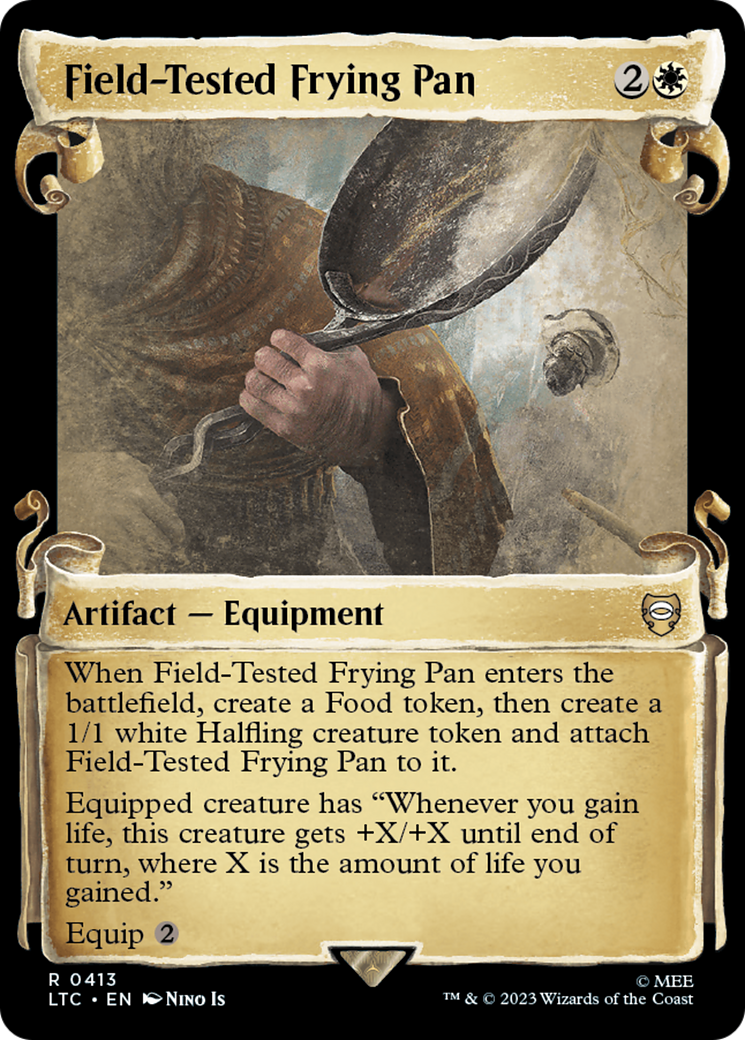 Field-Tested Frying Pan [The Lord of the Rings: Tales of Middle-Earth Commander Showcase Scrolls] | Golgari Games