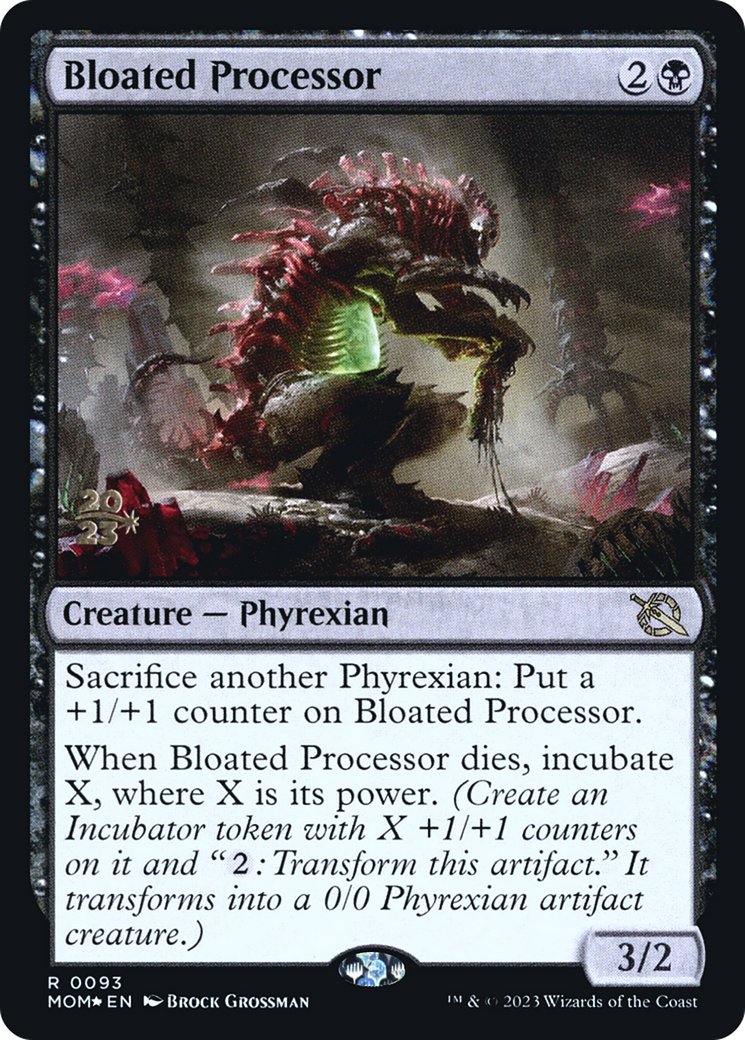 Bloated Processor [March of the Machine Prerelease Promos] | Golgari Games