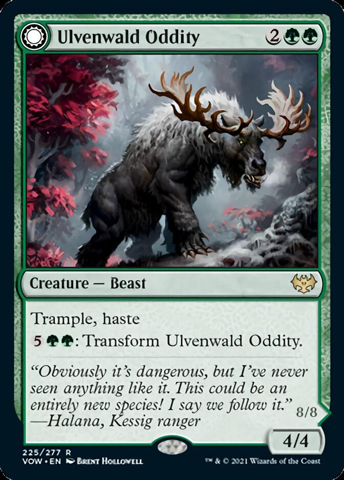 Ulvenwald Oddity // Ulvenwald Behemoth [Innistrad: Crimson Vow] | Golgari Games