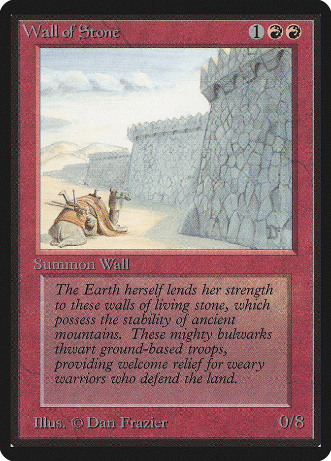 Wall of Stone [Beta Edition] | Golgari Games