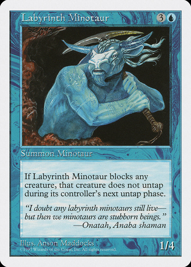 Labyrinth Minotaur [Fifth Edition] | Local Legends