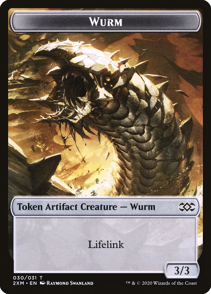 Wurm Token (030/031) [Double Masters Tokens] | Golgari Games