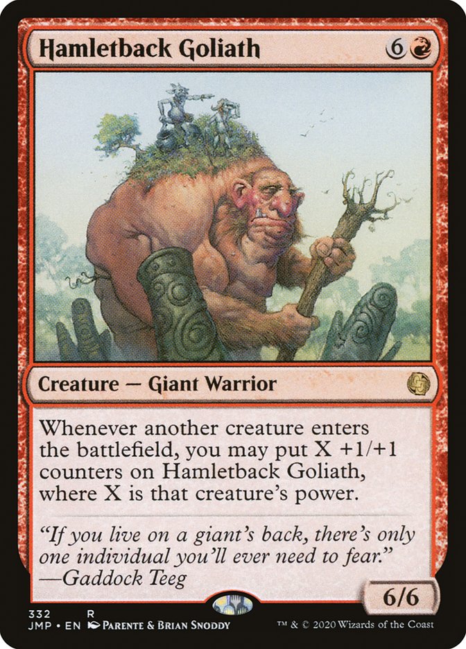 Hamletback Goliath [Jumpstart] | Local Legends