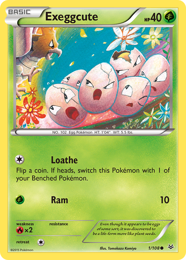 Exeggcute (1/108) [XY: Roaring Skies] | Golgari Games