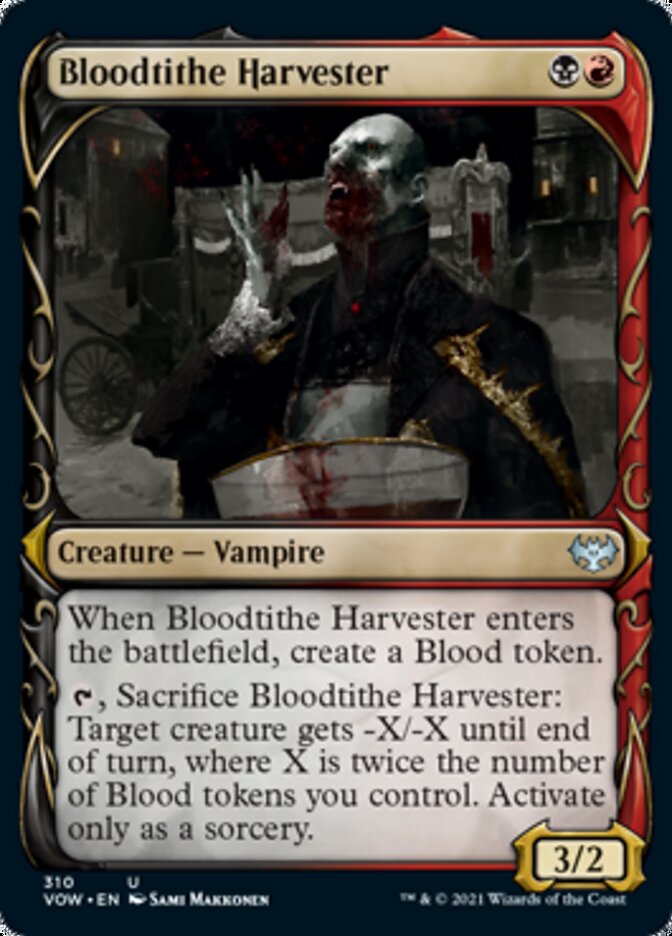 Bloodtithe Harvester (Showcase Fang Frame) [Innistrad: Crimson Vow] | Local Legends