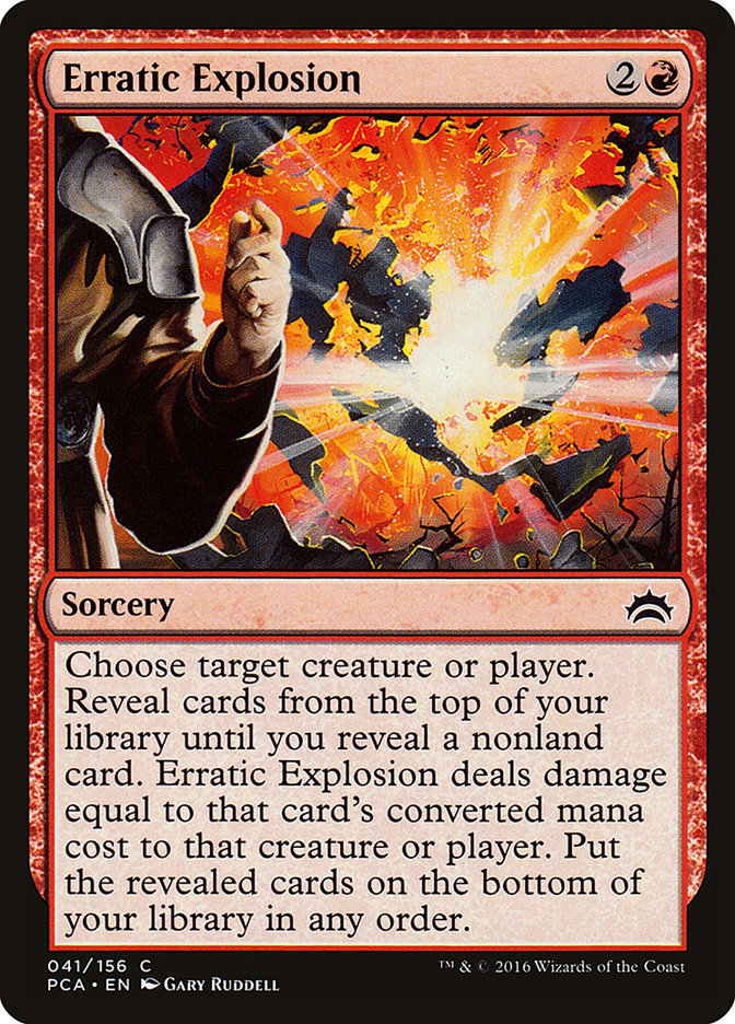 Erratic Explosion [Planechase Anthology] | Local Legends