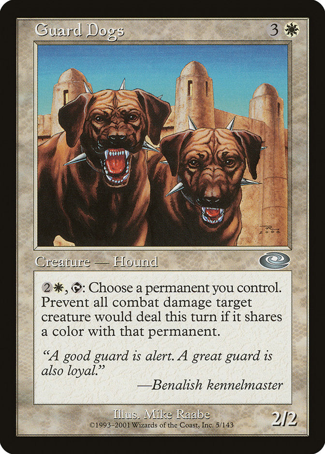 Guard Dogs [Planeshift] | Golgari Games