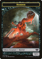 Horror // Zombie (016/036) Double-sided Token [Commander 2014 Tokens] | Golgari Games