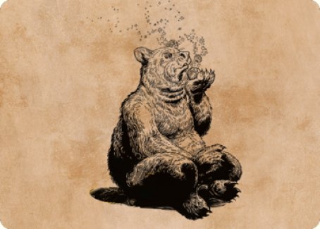 Wilson, Refined Grizzly Art Card [Commander Legends: Battle for Baldur's Gate Art Series] | Local Legends