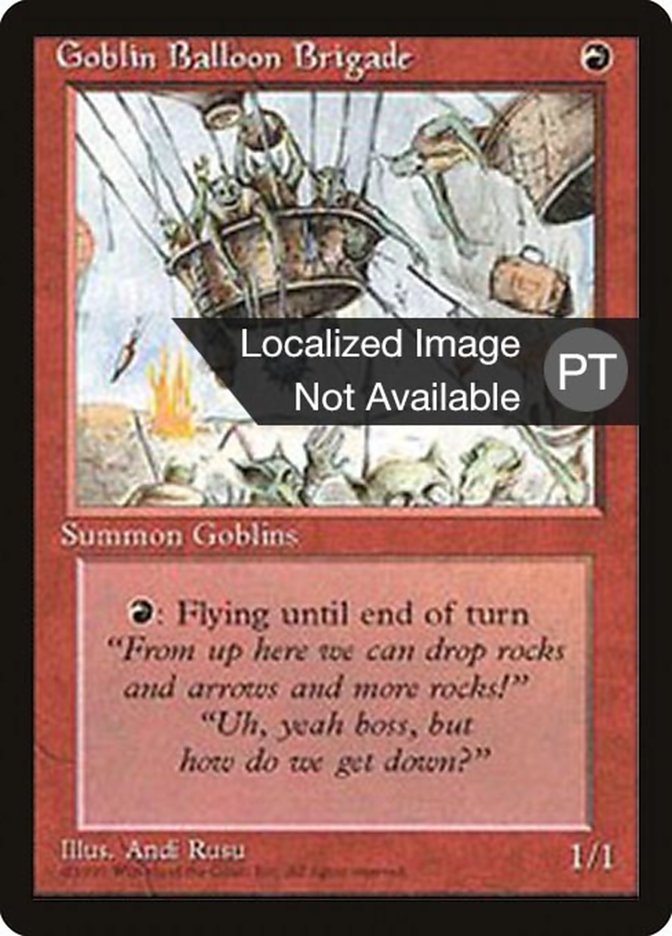 Goblin Balloon Brigade [Fourth Edition (Foreign Black Border)] | Local Legends