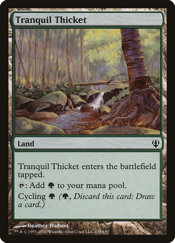 Tranquil Thicket [Archenemy] | Golgari Games