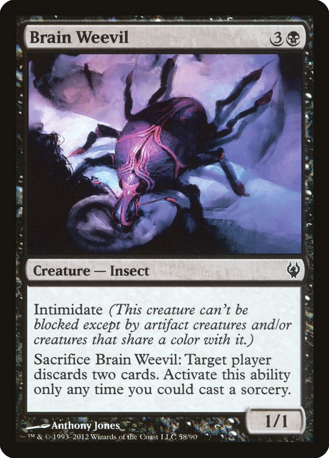 Brain Weevil [Duel Decks: Izzet vs. Golgari] | Golgari Games