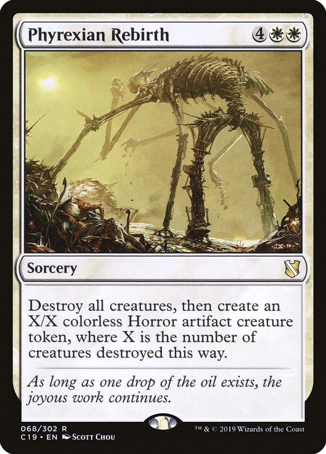 Phyrexian Rebirth [Commander 2019] | Golgari Games