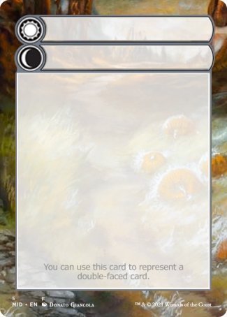 Helper Card (5/9) [Innistrad: Midnight Hunt Tokens] | Local Legends