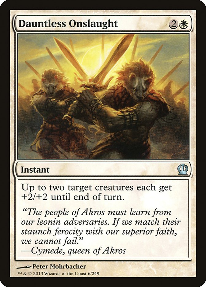 Dauntless Onslaught [Theros] | Local Legends