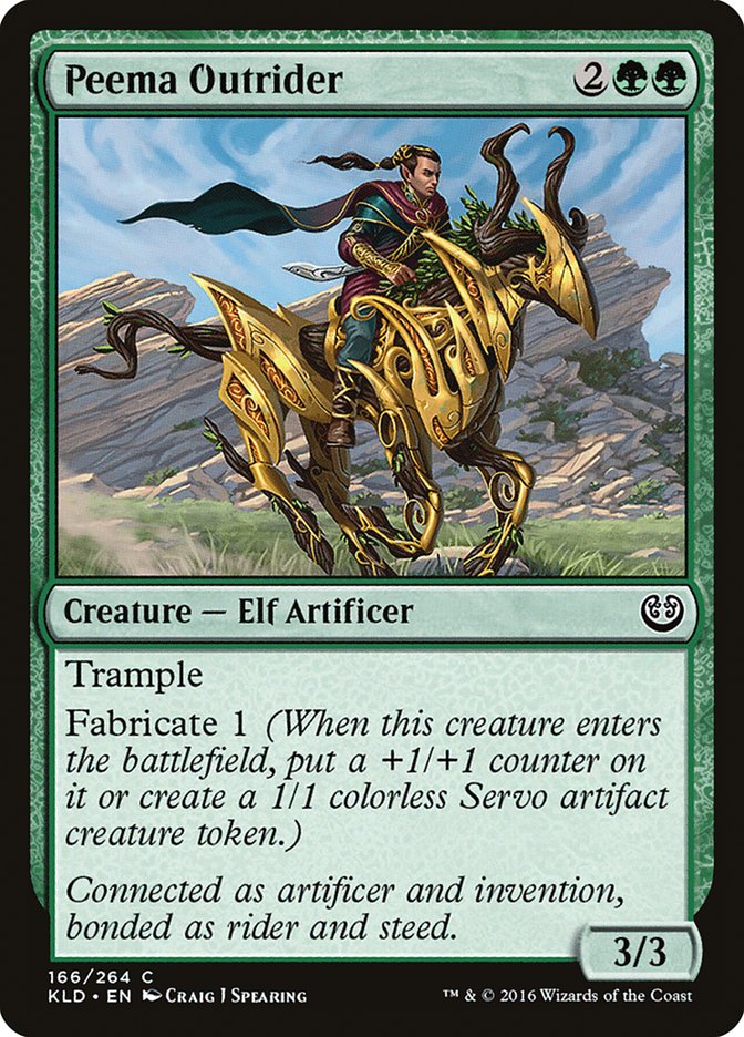 Peema Outrider [Kaladesh] | Golgari Games