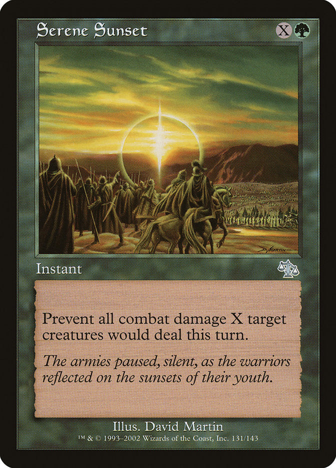 Serene Sunset [Judgment] | Local Legends