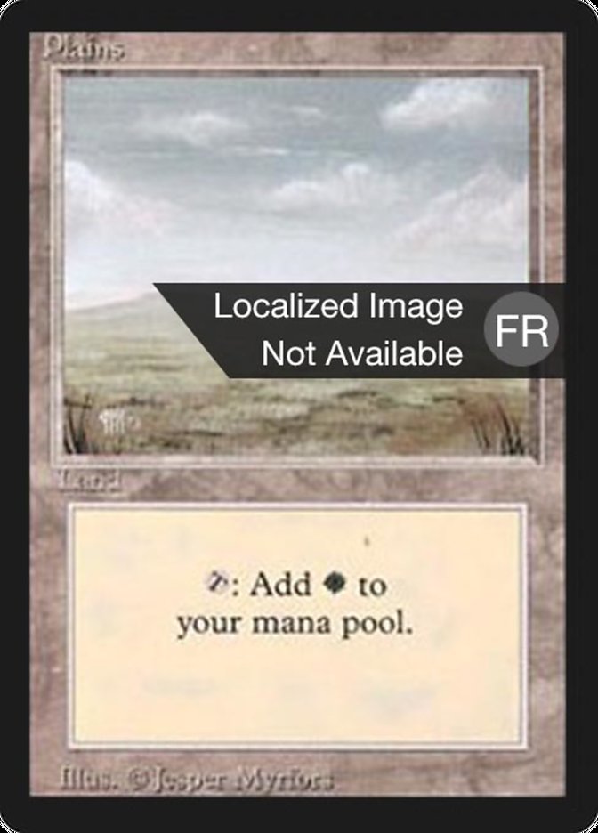 Plains (C) [Foreign Black Border] | Golgari Games