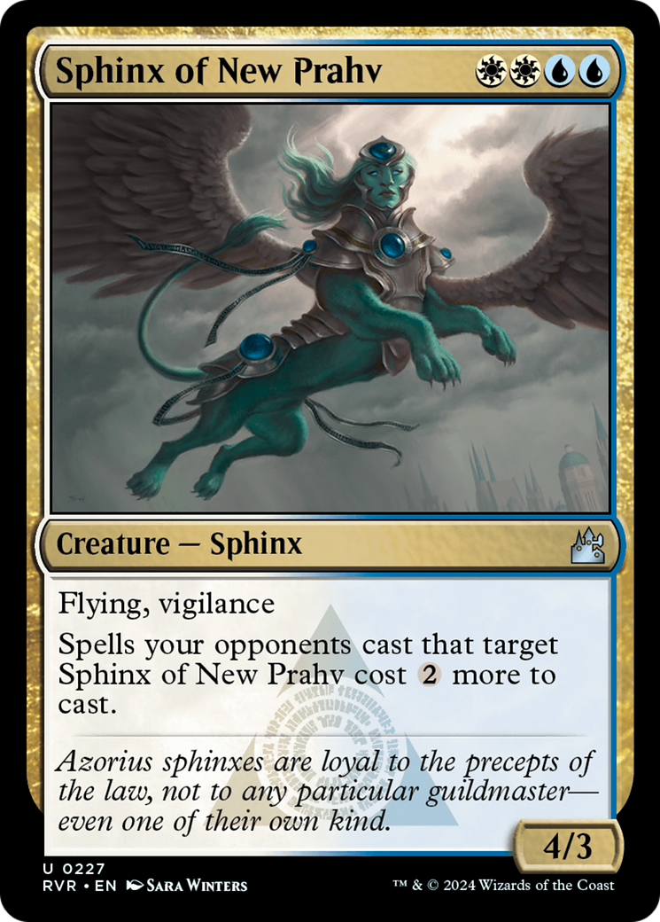 Sphinx of New Prahv [Ravnica Remastered] | Local Legends