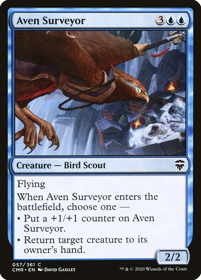 Aven Surveyor [Commander Legends] | Golgari Games