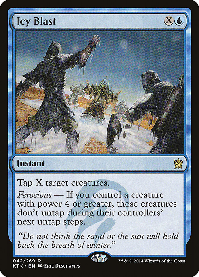 Icy Blast [Khans of Tarkir] | Golgari Games