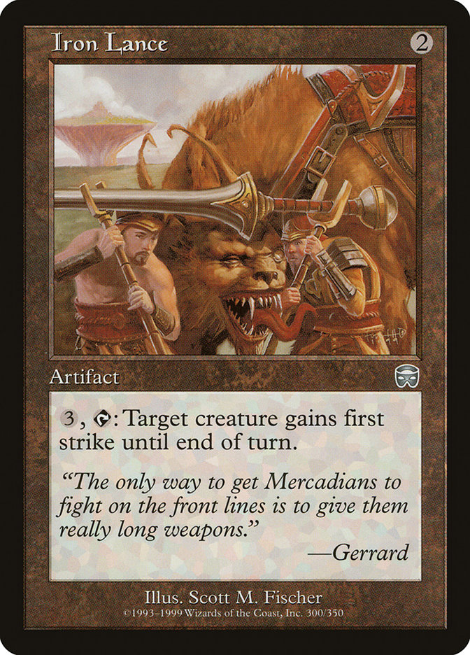 Iron Lance [Mercadian Masques] | Local Legends