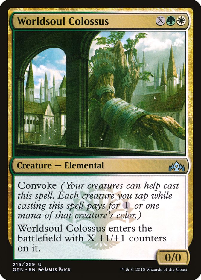 Worldsoul Colossus [Guilds of Ravnica] | Golgari Games