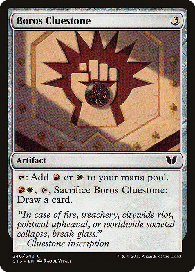 Boros Cluestone [Commander 2015] | Golgari Games