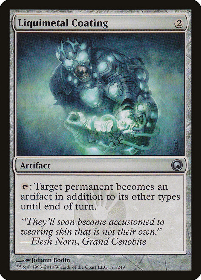 Liquimetal Coating [Scars of Mirrodin] | Local Legends