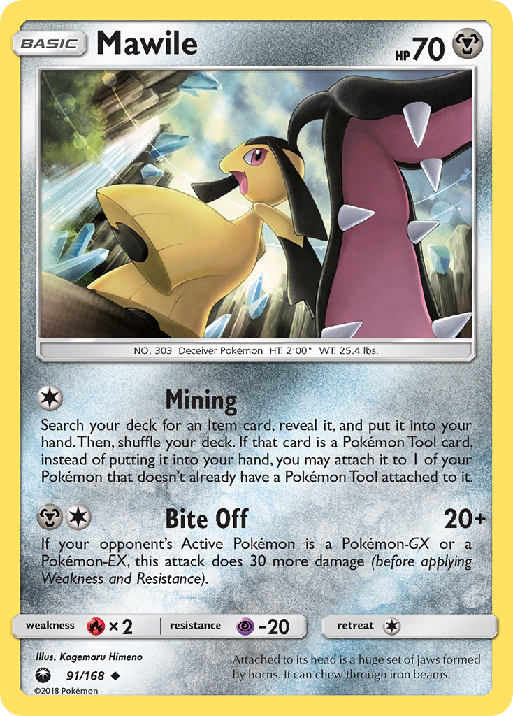 Mawile (91/168) [Sun & Moon: Celestial Storm] | Golgari Games