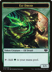 Elf Druid // Beast (020/036) Double-sided Token [Commander 2014 Tokens] | Golgari Games