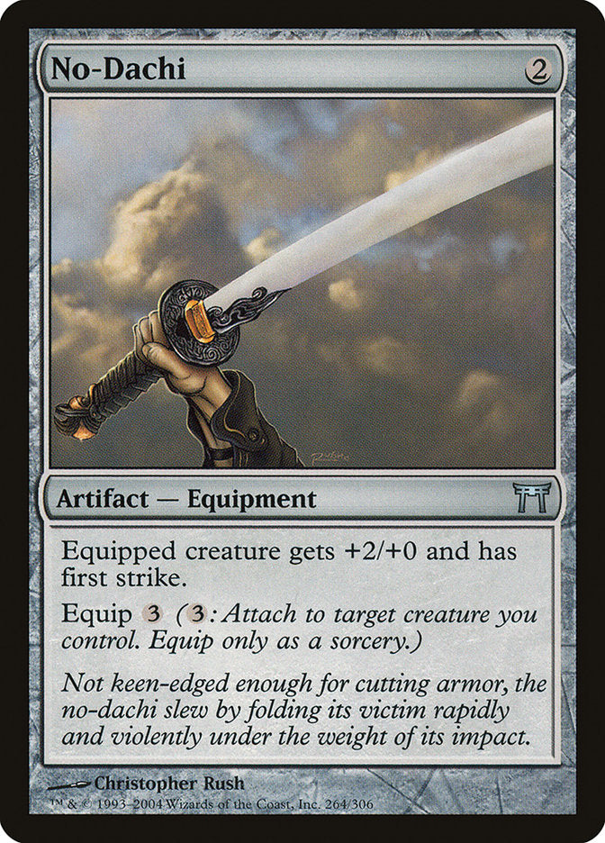No-Dachi [Champions of Kamigawa] | Local Legends