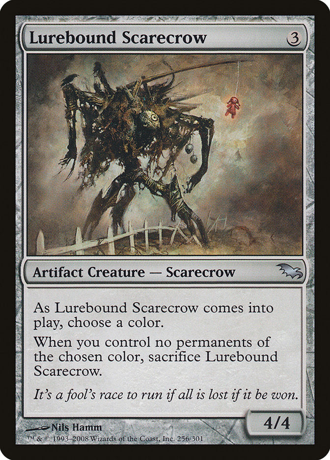 Lurebound Scarecrow [Shadowmoor] | Golgari Games