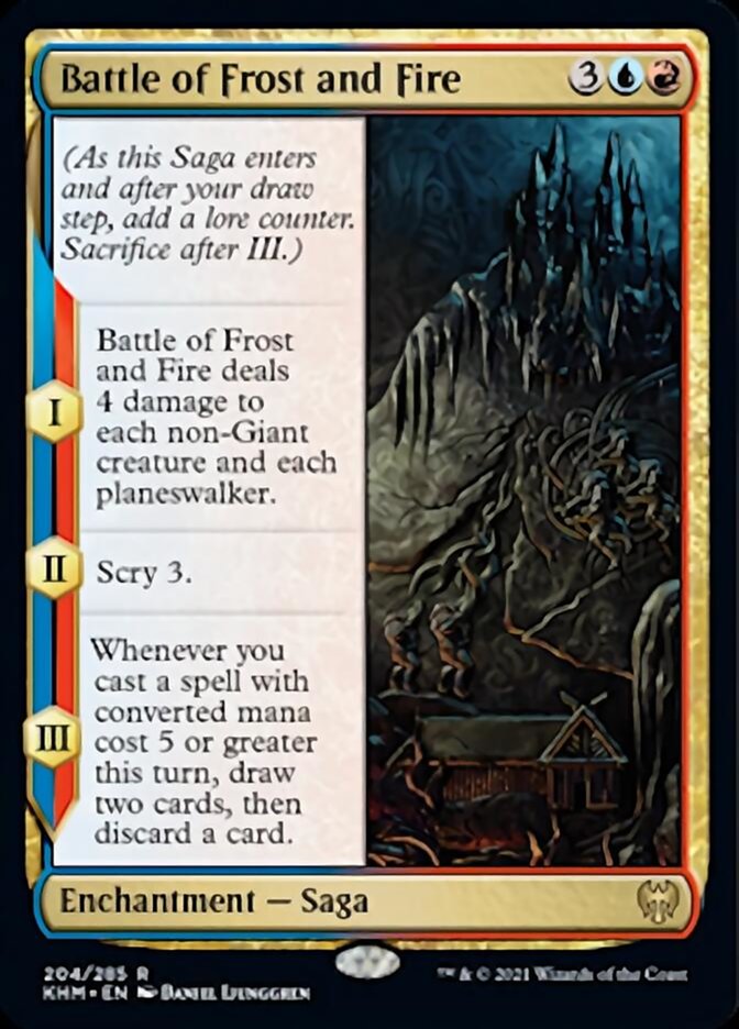 Battle of Frost and Fire [Kaldheim] | Golgari Games