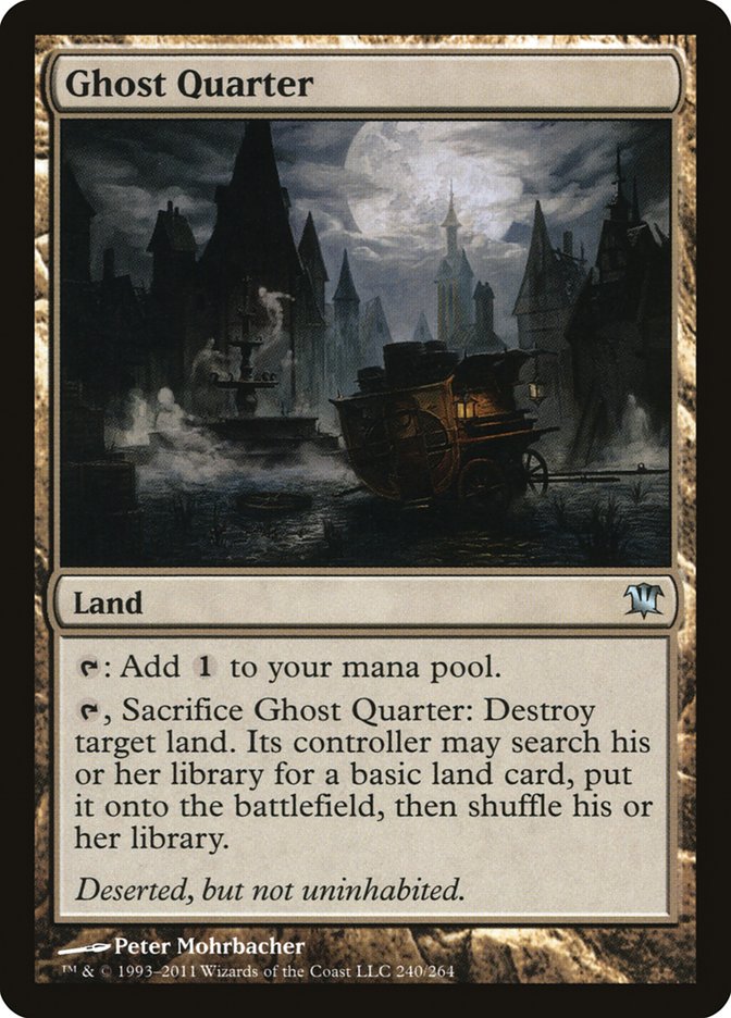 Ghost Quarter [Innistrad] | Golgari Games