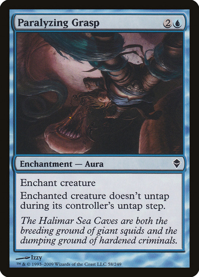 Paralyzing Grasp [Zendikar] | Local Legends