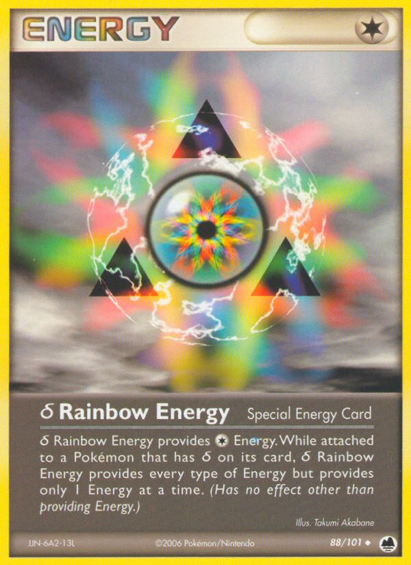 Rainbow Energy (88/101) (Delta Species) [EX: Dragon Frontiers] | Golgari Games