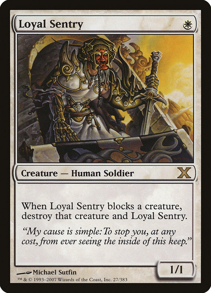 Loyal Sentry [Tenth Edition] | Local Legends