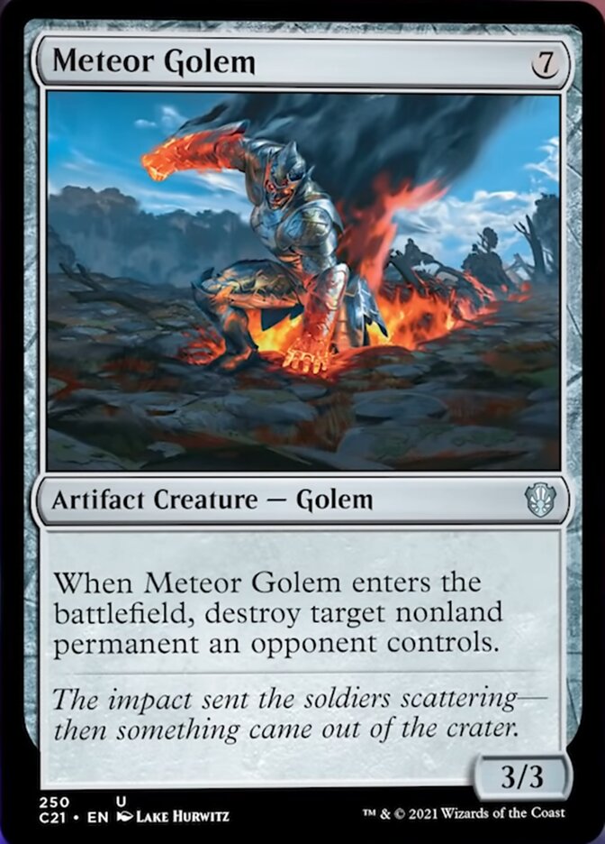 Meteor Golem [Commander 2021] | Local Legends