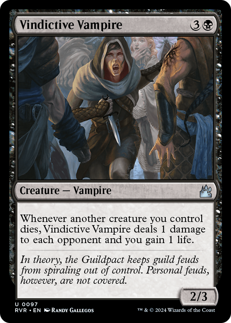 Vindictive Vampire [Ravnica Remastered] | Golgari Games