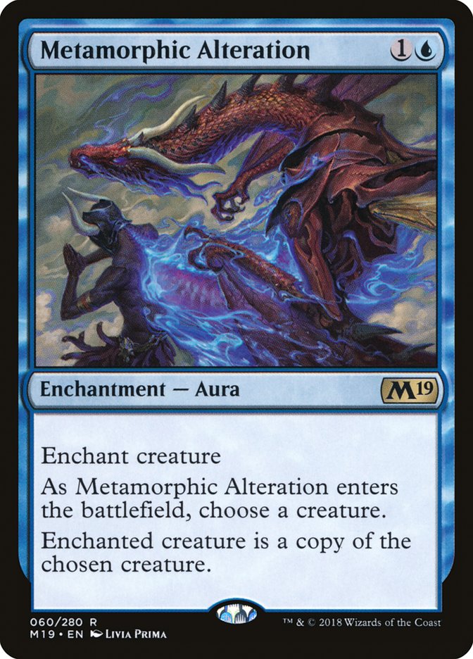 Metamorphic Alteration [Core Set 2019] | Golgari Games