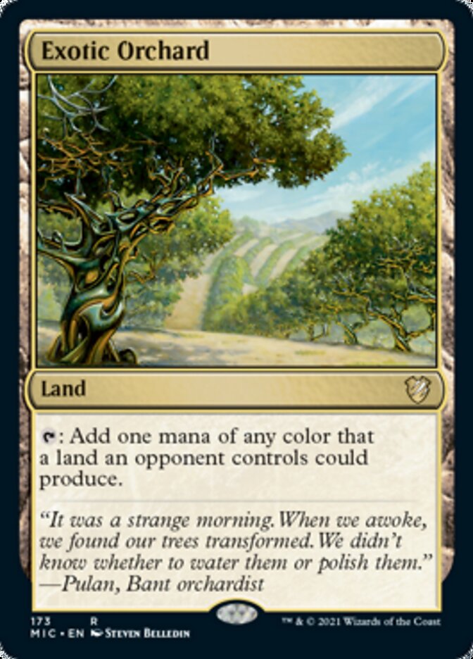 Exotic Orchard [Innistrad: Midnight Hunt Commander] | Golgari Games