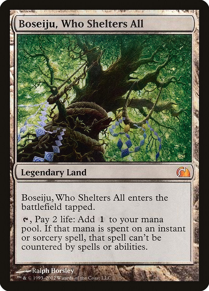 Boseiju, Who Shelters All [From the Vault: Realms] | Golgari Games