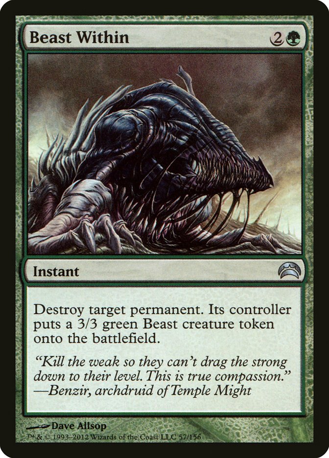 Beast Within [Planechase 2012] | Local Legends