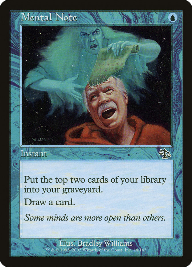 Mental Note [Judgment] | Local Legends