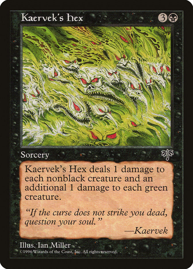 Kaervek's Hex [Mirage] | Local Legends
