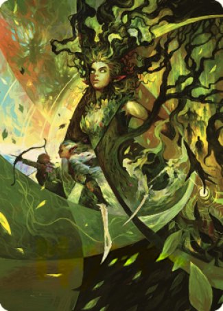 Titania's Command Art Card [The Brothers' War Art Series] | Golgari Games