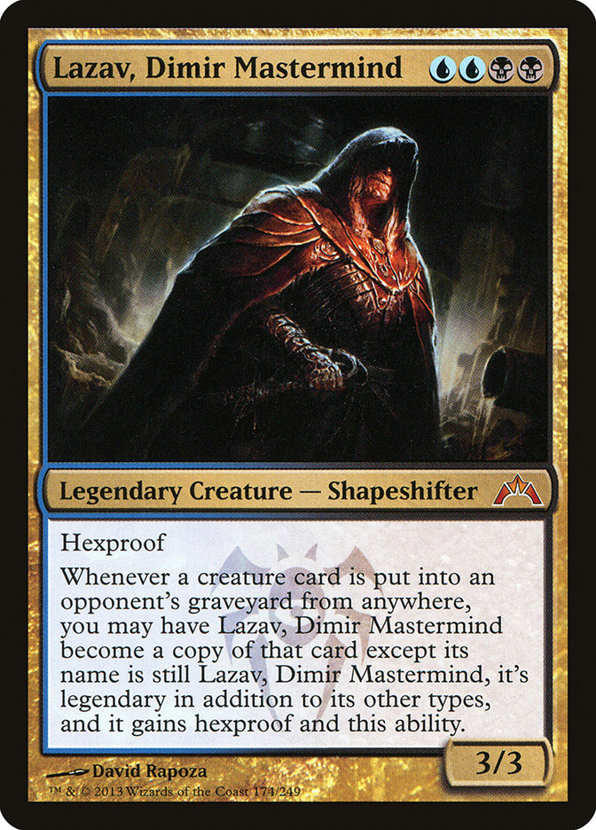 Lazav, Dimir Mastermind [Gatecrash] | Local Legends